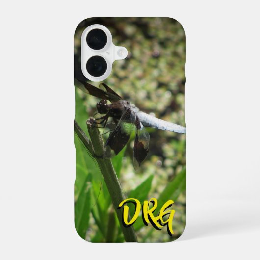 Teichdrache Libelle iPhone 16 Hülle (Rückseite)