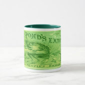 Teiche Extract mit einigen ernsthaften Froschwisse Tasse (Zentrum)