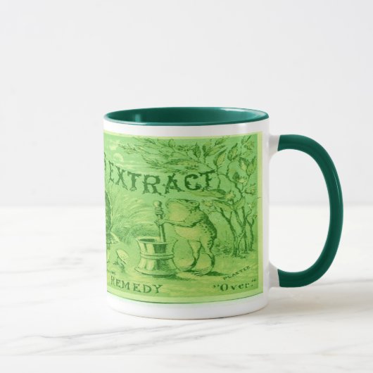 Teiche Extract mit einigen ernsthaften Froschwisse Tasse (Rechts)