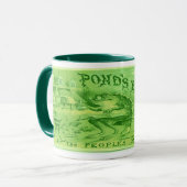 Teiche Extract mit einigen ernsthaften Froschwisse Tasse (Vorderseite Links)