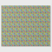 Teichlandschaft - Wrapping Paper Geschenkpapier (Flach)