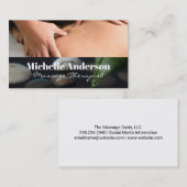 Teichsteine | Rückenmassage Visitenkarte (Vorne/Hinten)