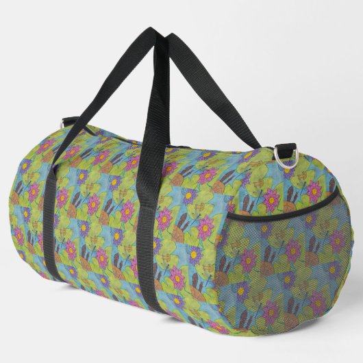 Teichszene - Duffle Bag (Rechte Ecke)