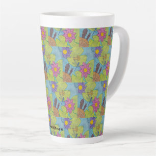Teichszene - Latte-Tasse Milchtasse
