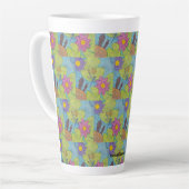 Teichszene - Latte-Tasse Milchtasse (Linke Ecke)