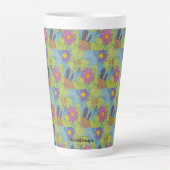 Teichszene - Latte-Tasse Milchtasse (Vorderseite)