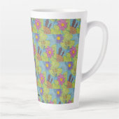 Teichszene - Latte-Tasse Milchtasse (Rechts)