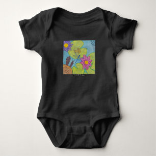 Teichszene (lebendig) - Babys Bodysuit Baby Strampler