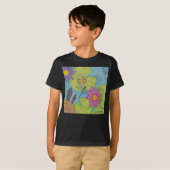 Teichszene (lebendig) - Basic T-Shirt für Jungen (Vorne ganz)