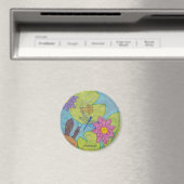 Teichszene (rund) - Magnet (In Situ (Geschirrspüler))