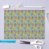 Teichszene - Seidenpapier (Handwerk)