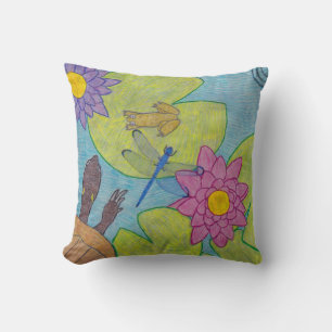 Teichszene (Single) - Kissen