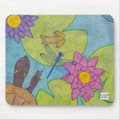 Teichszene (Single) - Mauspad (Vorne)