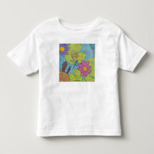Teichszene (weiß) - T-Shirt für Kleinkinder