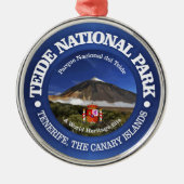 Teide-Nationalpark Ornament Aus Metall (Vorne)