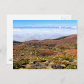 Teide-Nationalpark Postkarte (Vorne/Hinten)