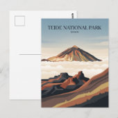 Teide-Nationalpark Spanien Postkarte (Vorne/Hinten)
