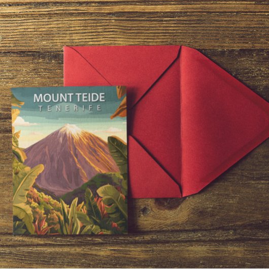 Teide Teneriffa Kanarische Inseln Postkarte