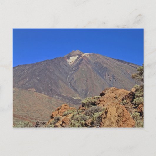 Teide, Teneriffa Postkarte (Vorderseite)