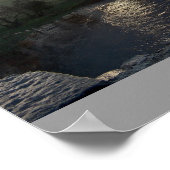 Teifi Sunset Poster (Ecke)