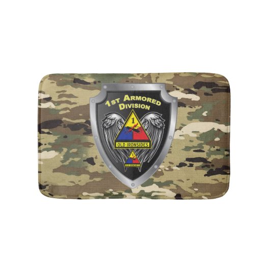 Teig 1. gepanzerte Division "Alte Ironside" Badematte (Vorderseite)