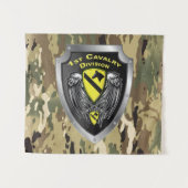 Teig 1. Kavallerie Wandteppich (Vorderseite (Horizontal))