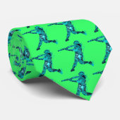 TEIG IM BLAU KRAWATTE (Gerollt)