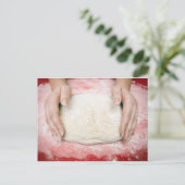 Teig Postkarte (Stehend Vorderseite)