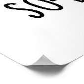 Teig-Re-Mi Niedlicher, sonniger Teigpuffer Poster (Ecke)