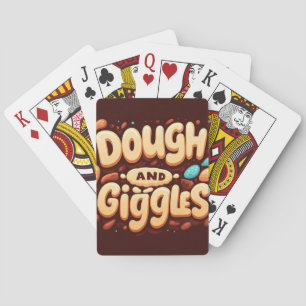 Teig und Gläser Spielkarten
