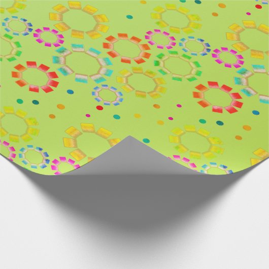 Teiggeere Geschenkpapier (Ecke)