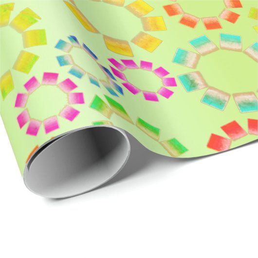 Teiggeere Geschenkpapier (Rolleneckpunkt)