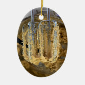Teigkneter-Rührbesen Keramik Ornament (Vorne)