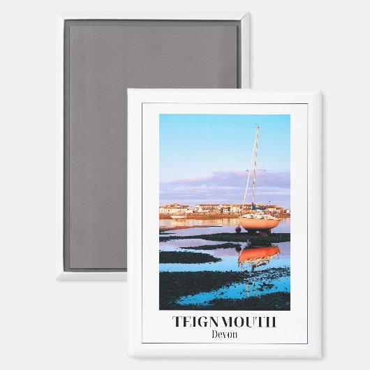 Teign, Teignbridge, Devon Magnet (Vorderseite/Rückseite)