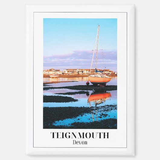 Teign, Teignbridge, Devon Magnet (Vorderseite)