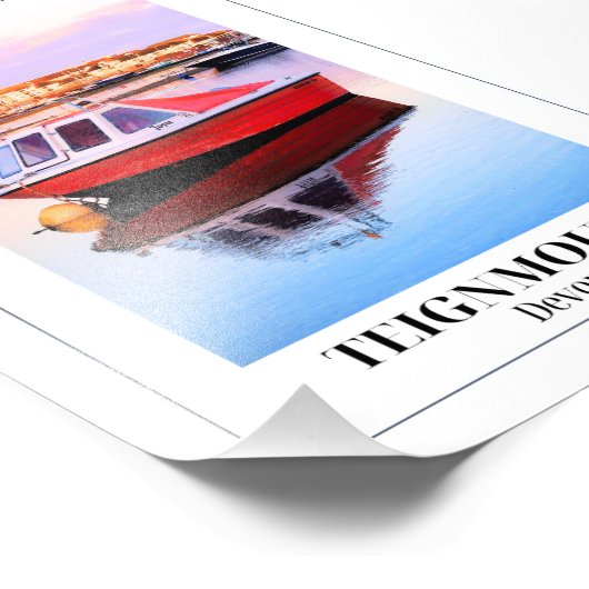 Teign, Teignmouth, Devon Fotodruck (Ecke)