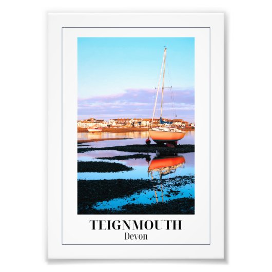 Teign, Teignmouth, Devon Fotodruck (Vorne)