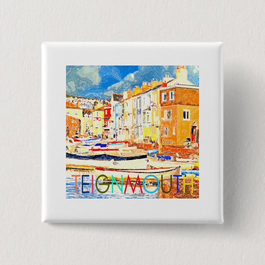 Teignmouth Button (Vorderseite)