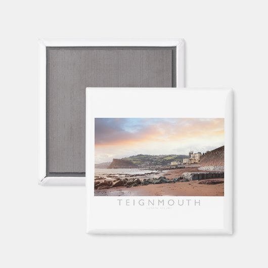 Teignmouth Magnet (Vorderseite/Rückseite)