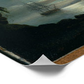 Teignmouth, Mondlicht Poster (Ecke)