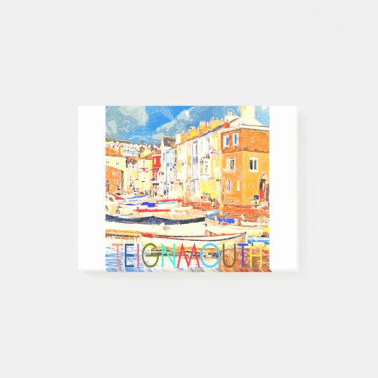 Teignmouth Post-it Klebezettel (Vorderseite)