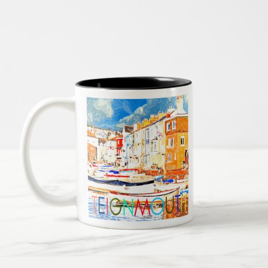 Teignmouth Zweifarbige Tasse (Links)