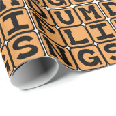 Teigwaren, gekochte Teigtaschen Geschenkpapier (Rolleneckpunkt)