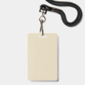 Teigwaren-kundenspezifisches NahrungsmittelFoto Ausweis (Rückseite mit Lanyard)