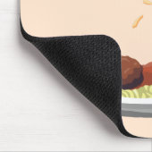 Teigwaren-La Vista! Mousepad (Ecke)