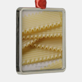 Teigwaren Silbernes Ornament (Rechts)