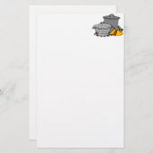 Teigwaren-Werkzeuge Briefpapier (Vorne/Hinten)