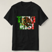 Teikirisi mexican slogan mens black tshirt (Design vorne)