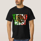 Teikirisi mexican slogan mens black tshirt (Vorderseite)