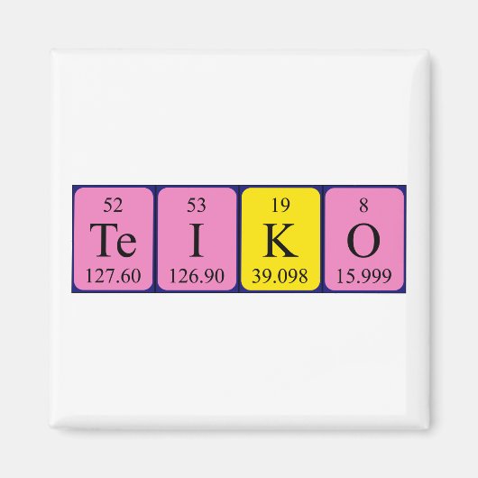 Teiko-Magnet Magnet (Vorne)